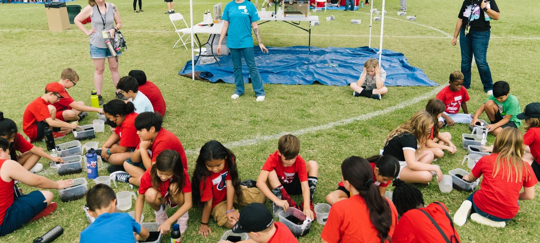 Water Festival Ground Water Activity in Field