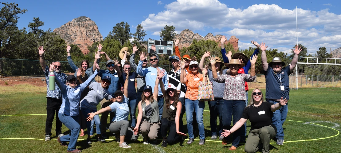 Group of volunteers from Sedona Water Festival