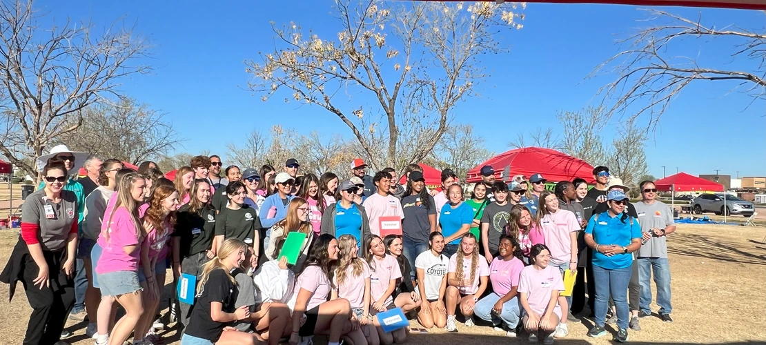 One of our largest groups of volunteers at the Gilbert Water Festival