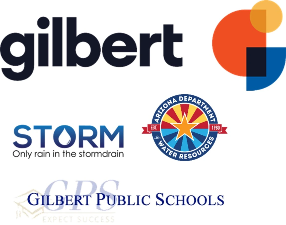 Gilbert water festival sponsor logos