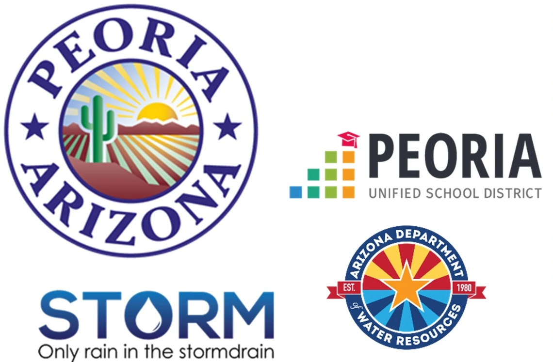 Peoria water festival sponsor logos