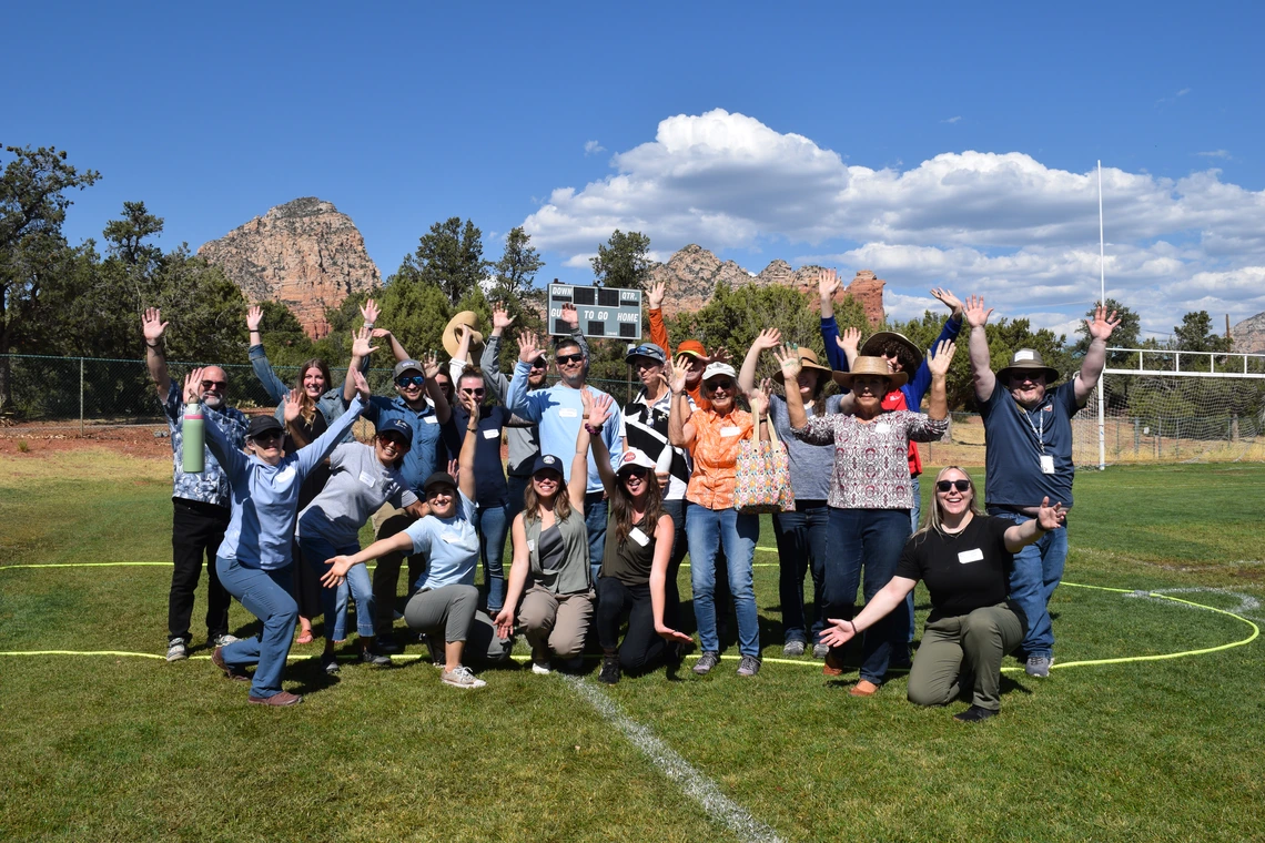 Group of volunteers from Sedona Water Festival